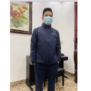Áo khoác gió nam 2 lớp xuất dư Hàn