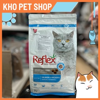 Thức ăn khô Reflex Salmon & Anchovy cho mèo (túi 2kg)