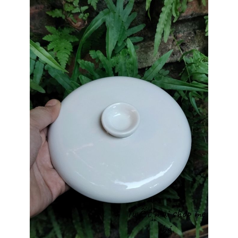 Nắp sứ nồi nấu chậm Moaz bébé 1L