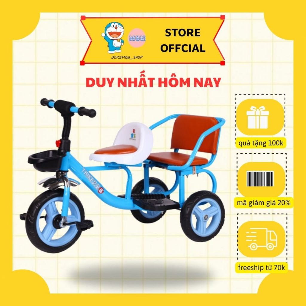 Xe đạp ba báng xích lô kéo