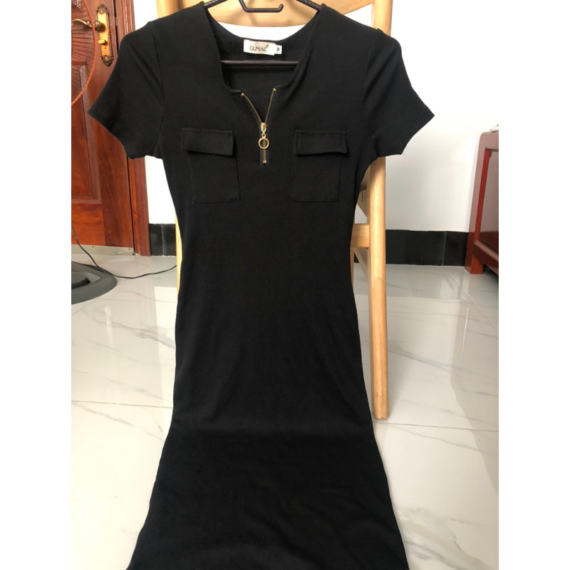 Đầm Body tay lỡ thun co giãn