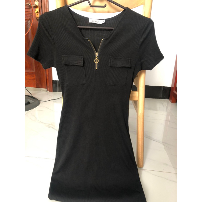 Đầm Body tay lỡ thun co giãn