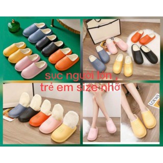  Sục  lót lông chống thấm nước nam nữ có  size người lớn và trẻ em mùa đông  siêu ấm  mẫu mới 