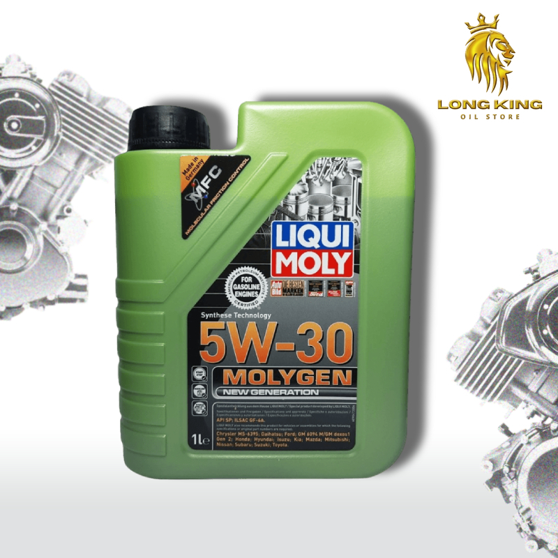 Dầu nhớt xe tay ga [cao cấp] LIQUI MOLY 5W30 MOLYGEN 1L