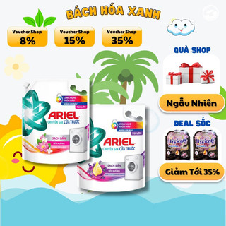 Combo 2 Túi Nước Giặt Ariel Hương Downy 3,2-3,05kg.Hương Bền Lâu Được Các Chuyên Gia Máy Giặt Khuyên Dùng