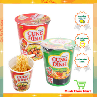 Mì Cốc Cung Đình Sườn Hầm Ngũ Quả/ Bò Hầm/ Lẩu Tôm Chua Cay Cốc (65g)