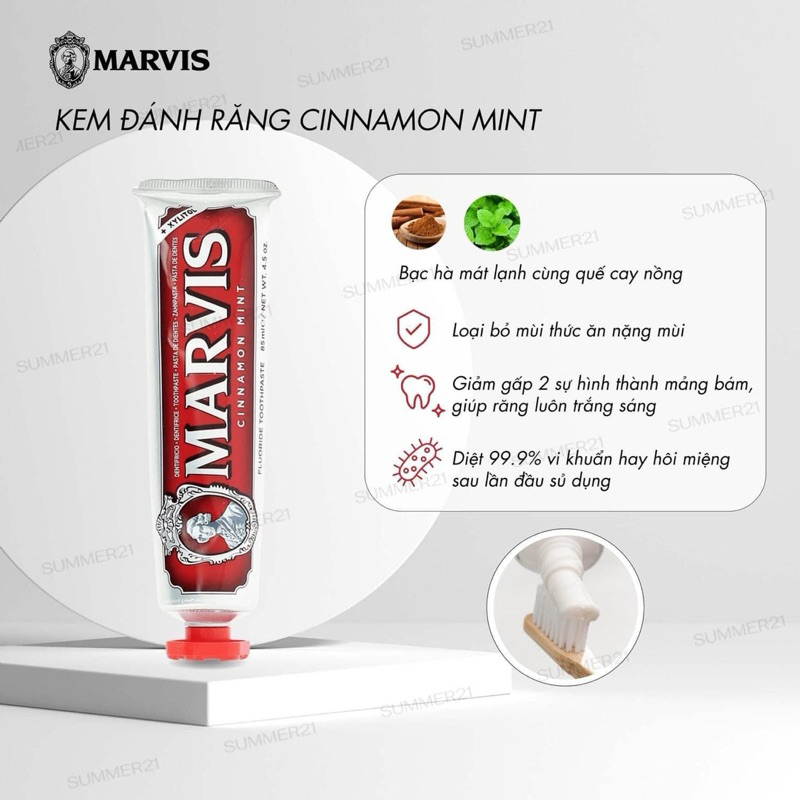 Kem đánh răng Marvis