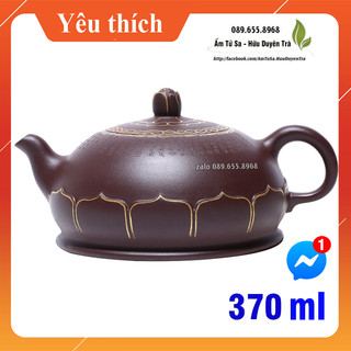 Ấm Tử Sa Vô Ưu Sen Phật (cao cấp) - ấm tử sa nghi hưng cao cấp - pha trà, trà đạo