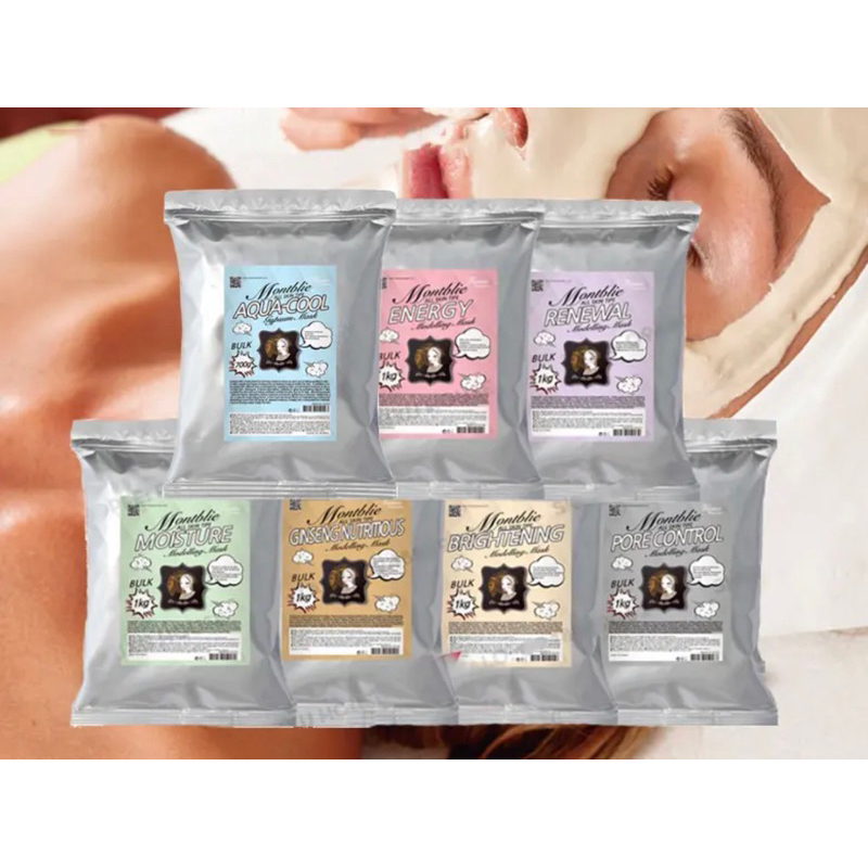 BỘT MẶT NẠ THẠCH DẺO MONTBLIE (Dùng trong các Spa hoặc Tiệm Tóc)