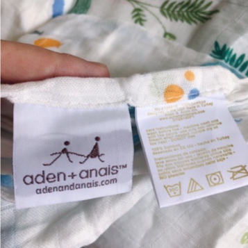 Khăn tắm, chăn đắp Aden sợi tre cho bé sơ sinh KT 1m2x1m2