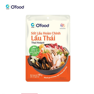 Sốt lẩu hoàn chỉnh O'food gói 180g, có 4 vị