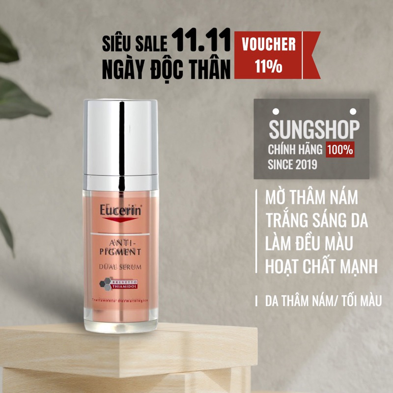 Tinh chất giảm thâm nám & dưỡng sáng Eucerin UltraWhite+ Spotless Double Serum 30ml