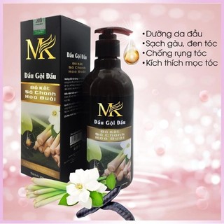 Dầu gội thảo dược bồ kết sả chanh hoa bưởi mk