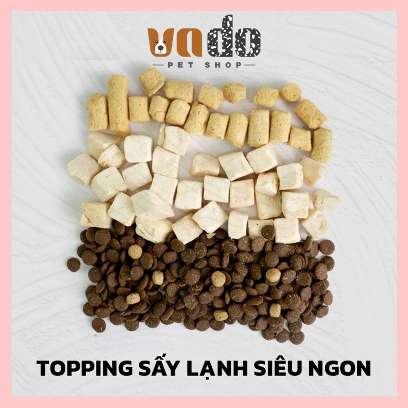 Hạt cho mèo SC siêu topping, grainfree 42% đạm - không độn ngũ cốc