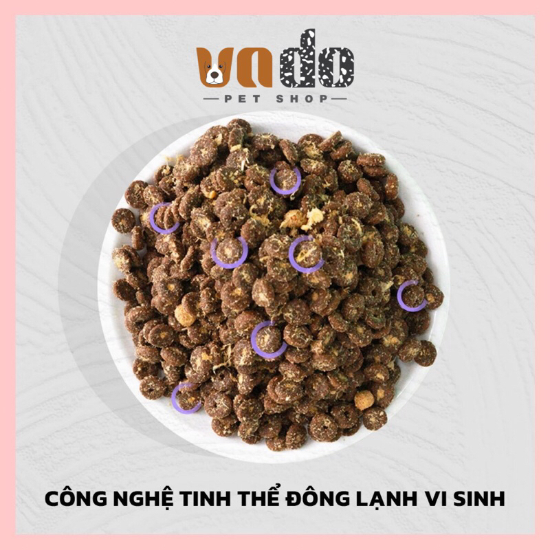 Hạt cho mèo SC siêu topping, grainfree 42% đạm - không độn ngũ cốc
