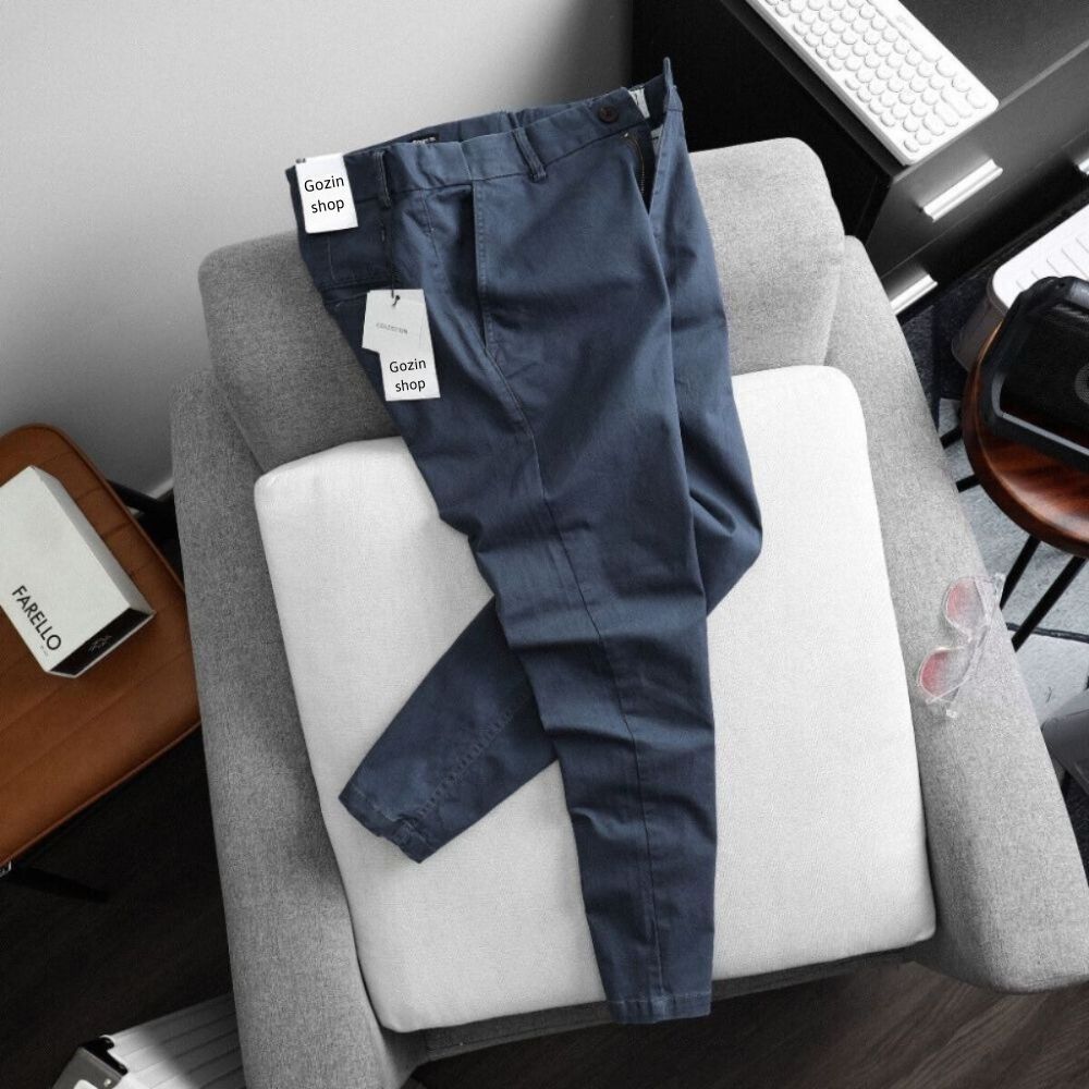 Quần Kaki Nam Form Slim Fit GOZIN.SHOP - Chất Vải Kaki Cotton Co Giãn JA20