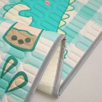 Chiếu Điều Hòa Cao Su Non Kèm Gối Cho Bé, Chiếu Cao Su Non 5D Thoáng Mát Cho Bé Từ Sơ Sinh