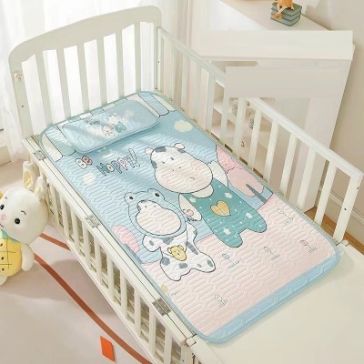 Chiếu Điều Hòa Cao Su Non Kèm Gối Cho Bé, Chiếu Cao Su Non 5D Thoáng Mát Cho Bé Từ Sơ Sinh