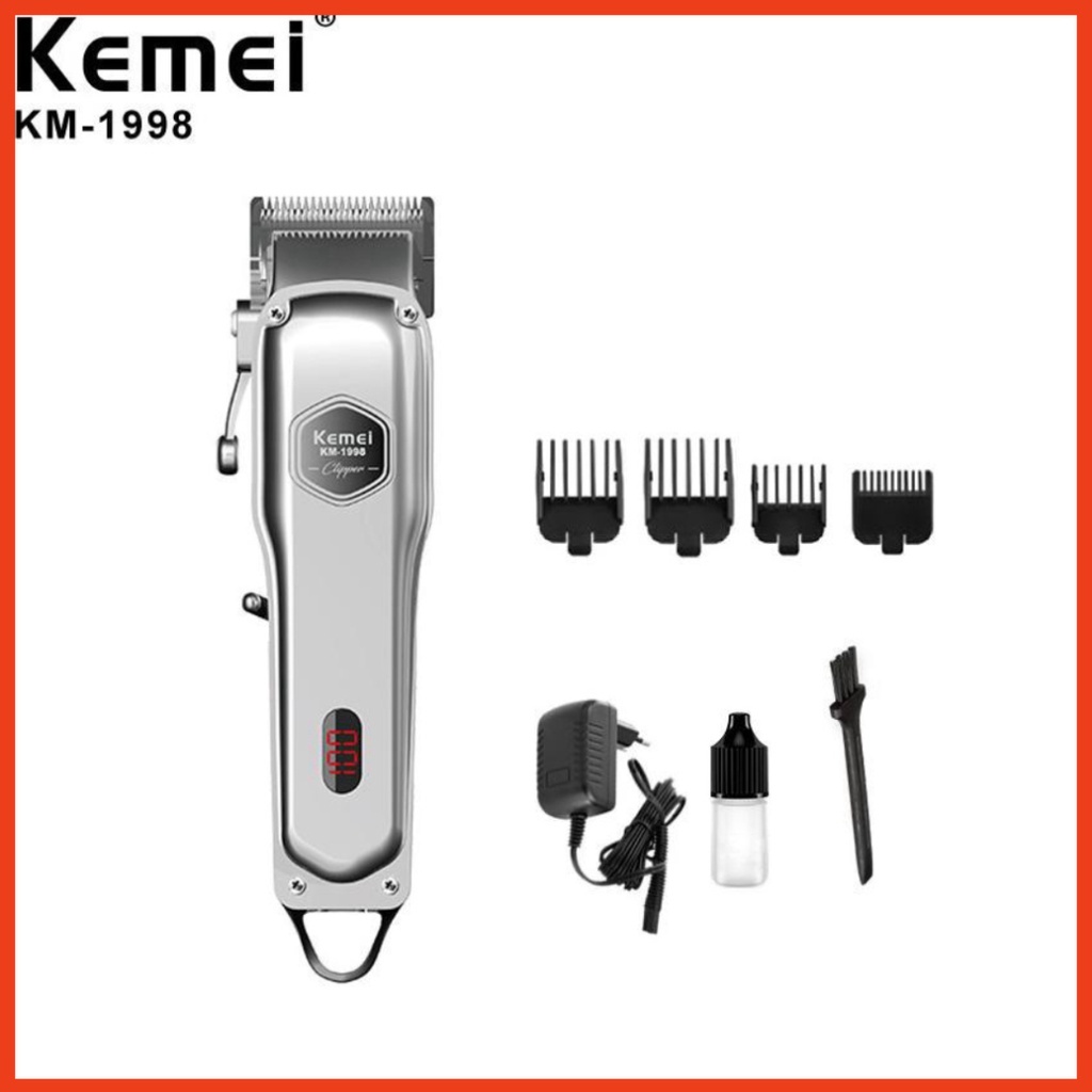 Tông đơ kemei 1998  Tông đơ cắt tóc chuyên nghiệp cho salon và gia đình Tiện dụng