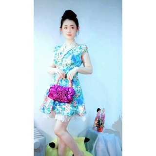(SALE OFF) ĐẦM XÒE TIỂU THƯ  L.WEST