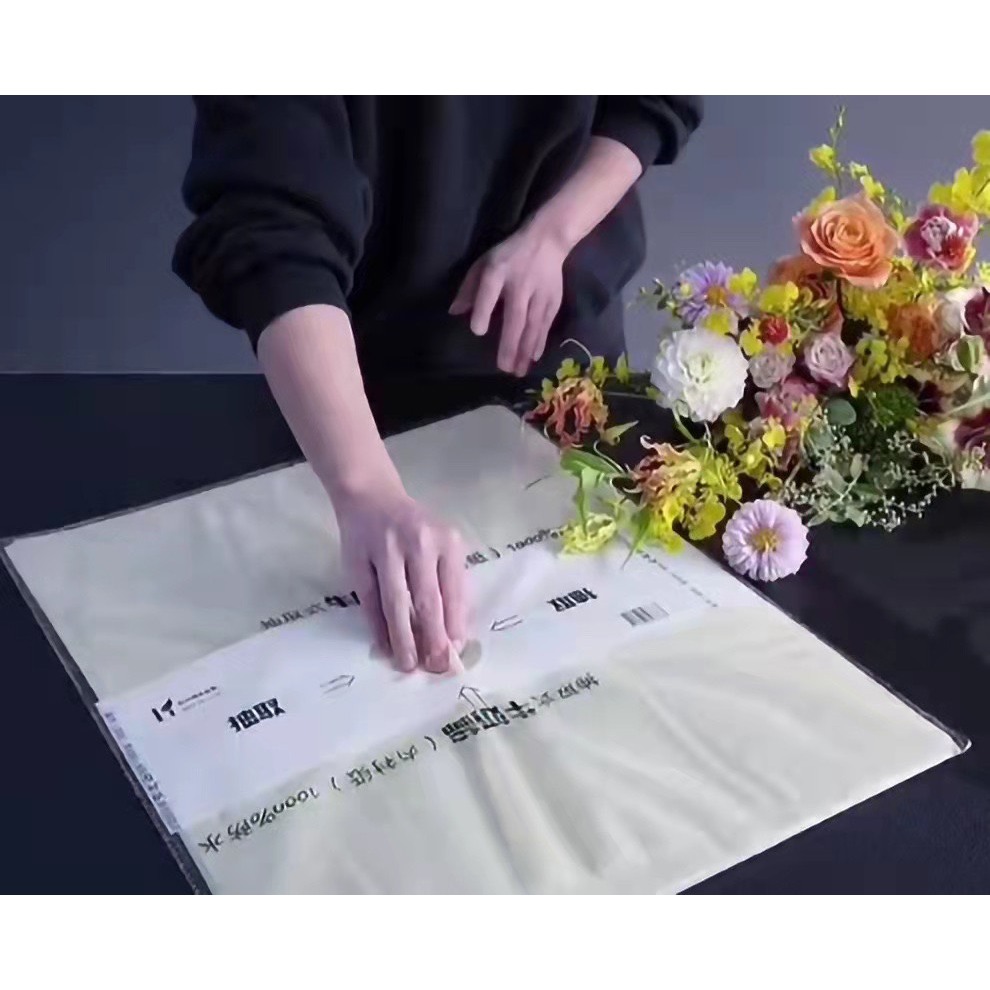 Giấy mếch rút bó hoa