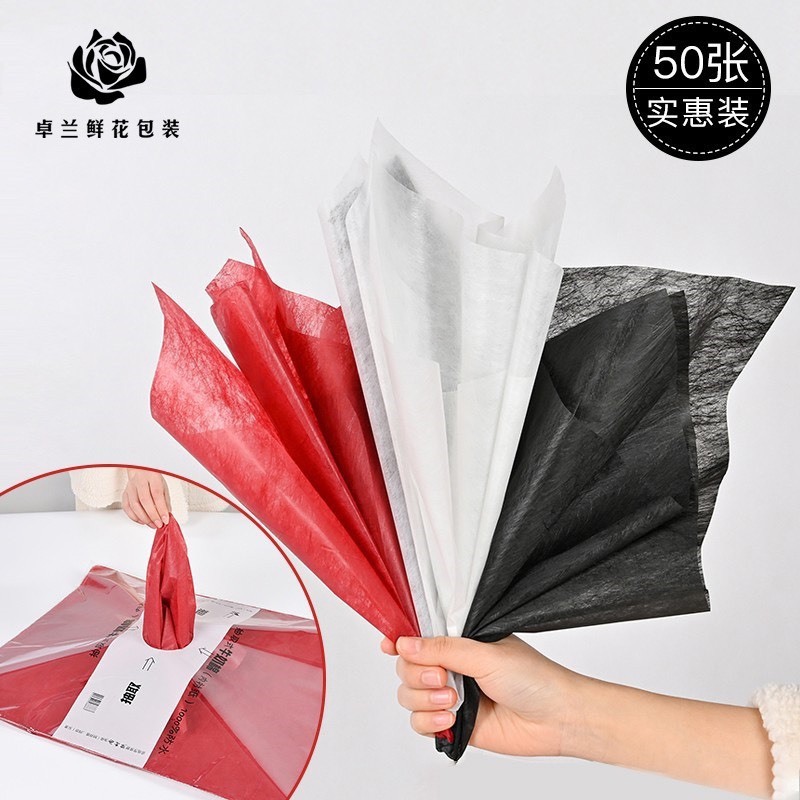 Giấy mếch rút bó hoa