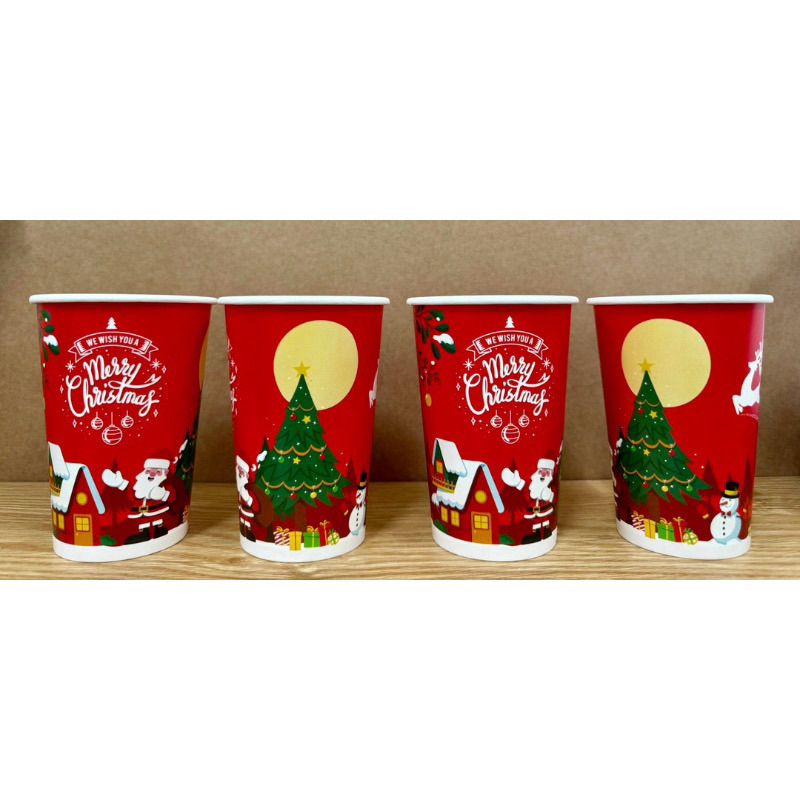 Ly giấy Noel in sẵn