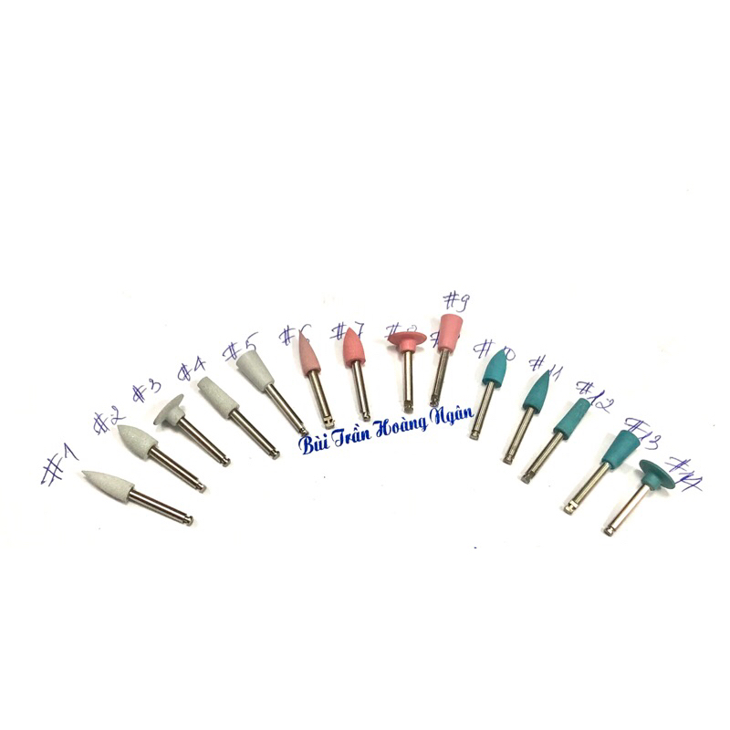 Mũi đánh bóng composite tay chậm