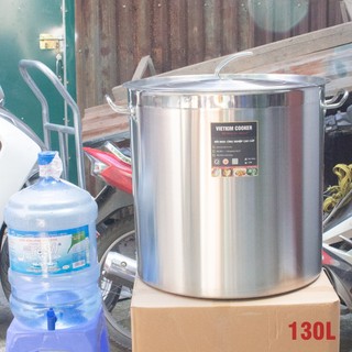 Nồi inox đáy dày 5 lớp 130l cm