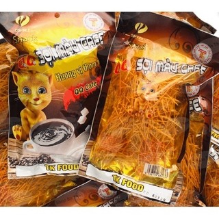 snack sợi màu cafe cay cay