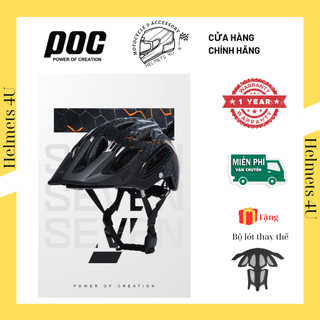 Mũ bảo hiểm thể thao POC P07 có mái che, nhẹ và thoáng mát chính hãng - Helmets 4U