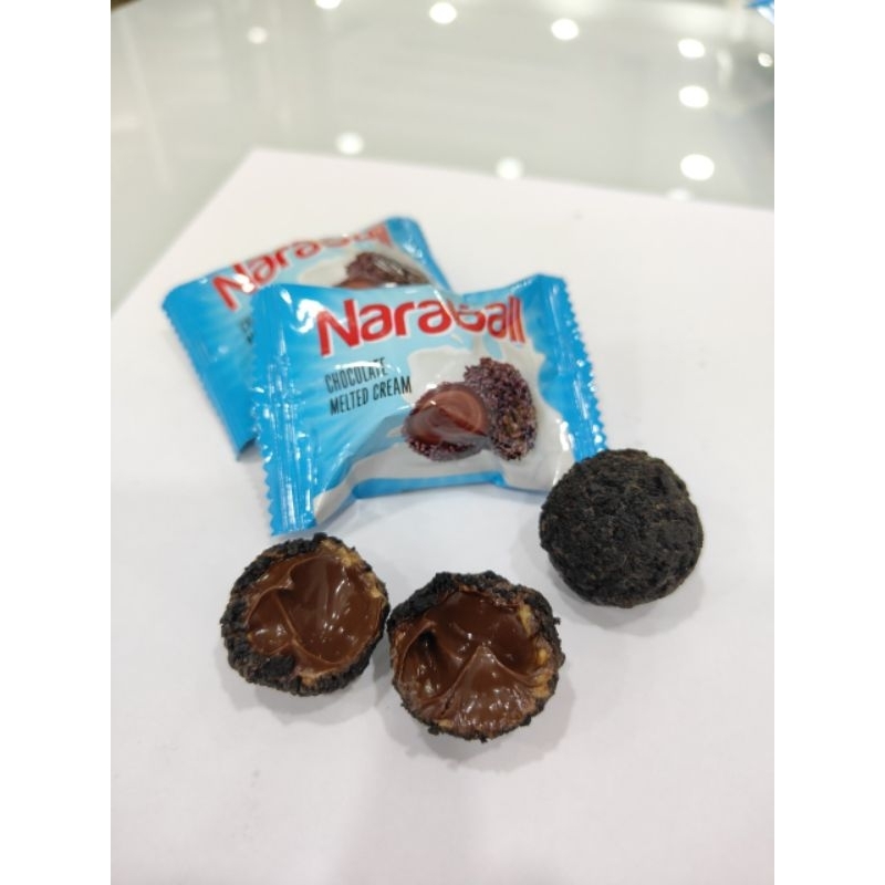 Bánh trộn kem naraball  Indonesia gói 80g