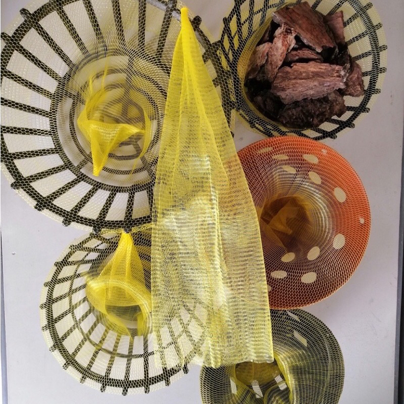 Túi lưới bọc chậu lan