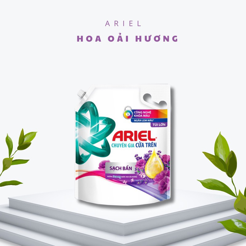 Nước Giặt Ariel Matic Hương Downy 3,9kg/4,1kg.Nước Giặt Số 1 Được Các Chuyên Gia Khuyên Dùng