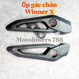 Ốp gác chân winner x nhựa sơn màu cacbon