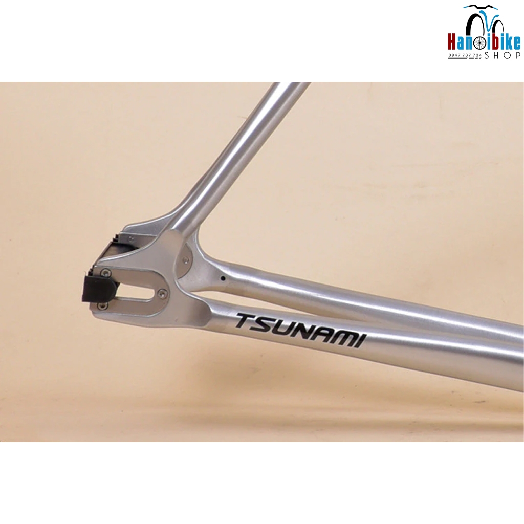 Khung fixed gear tsunami snm100 MÀU TITAN