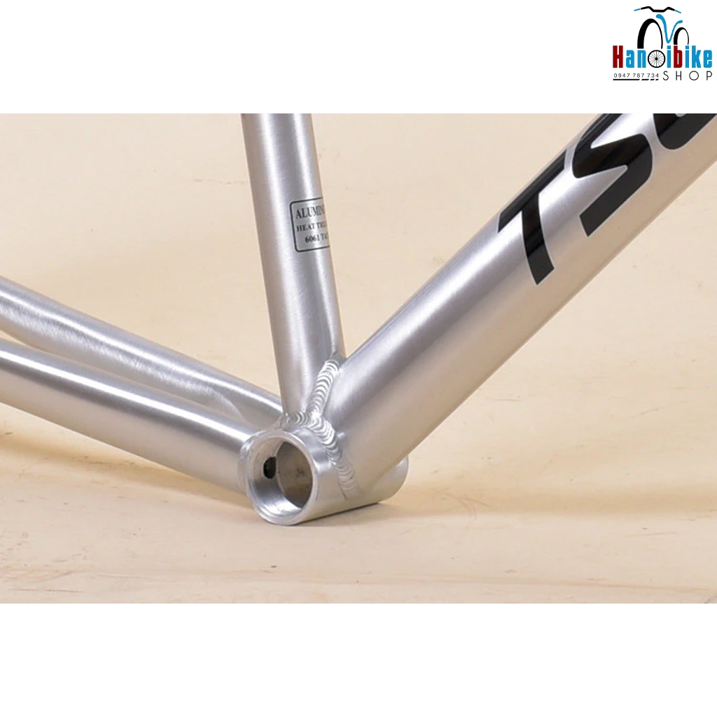 Khung fixed gear tsunami snm100 MÀU TITAN