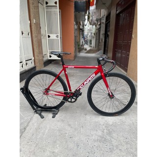Khung fixed gear tsunami snm100 MÀU ĐỎ MẬN