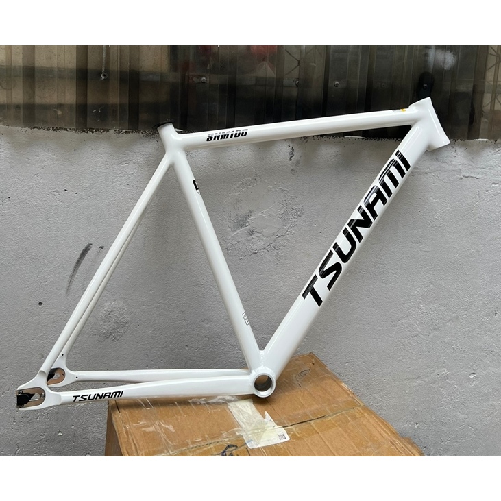 Khung fixed gear tsunami snm100 MÀU TRẮNG