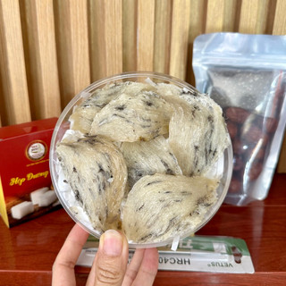 🎁 {1 lạng} Tổ Yến Sào Thô Già tổ Khánh Hòa tặng Nhíp, táo đỏ, đường phèn, hạt chia - Yến Thô Nguyên Chất