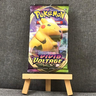 Gói bài Vivid Voltage Booster Pack tiếng Anh chính hãng - Túi thẻ lẻ Series Sword & Shield Pokemon TCG