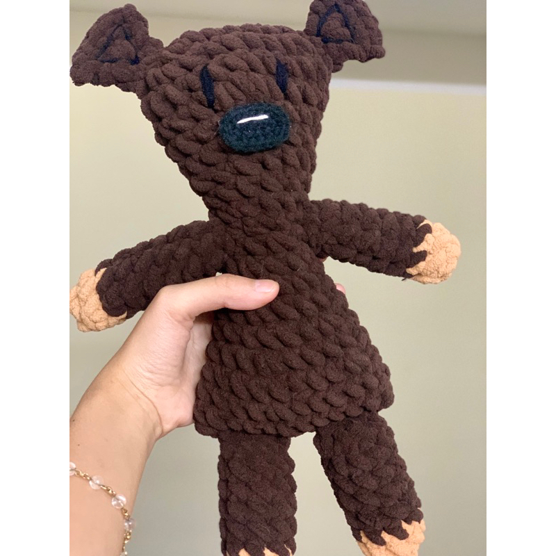 GẤU TEDDY MR.BEAN BẰNG LEN MỀM MỊN CÓ SIZE NHỎ LÀM MÓC KHOÁ SIÊU ĐÁNG YÊU
