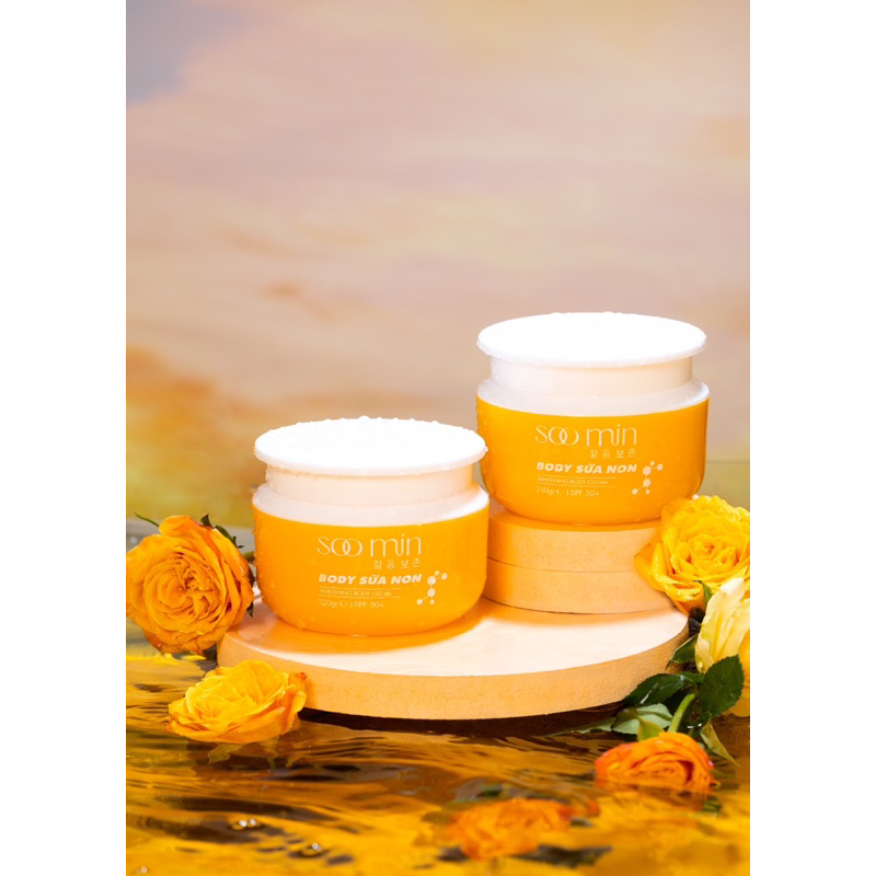Kem body sữa non Soo Min 250g