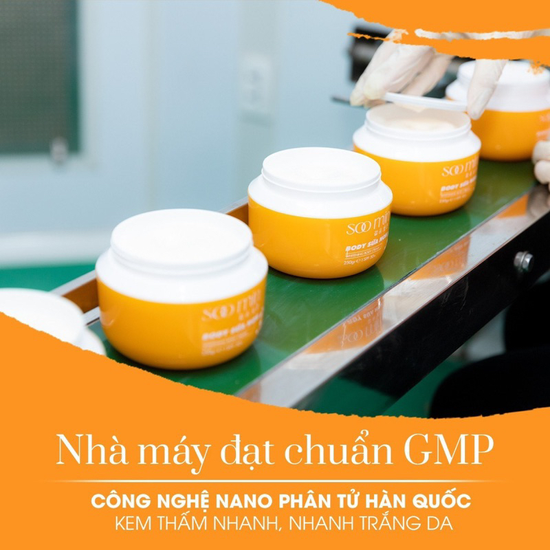 Kem body sữa non Soo Min 250g