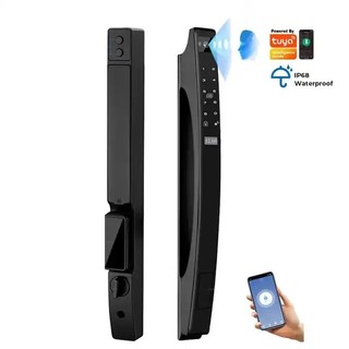Khóa faceid nhôm xingfa đầu tiên - tự động - mới nhất năm 2023