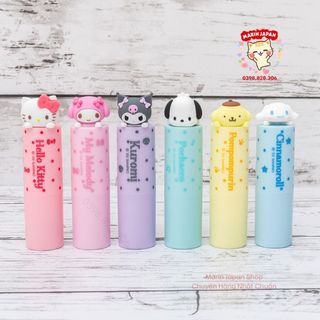 Son dưỡng ẩm bản siêu cute Lip Cream của Hello Kitty và My Melody, Kuromi , Pochacco , Little Twin Stars Sanrio