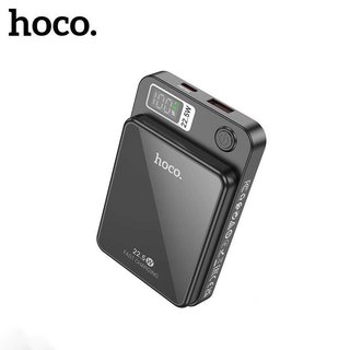  Sạc dự phòng không dây 10000mAh Hoco Q30 sạc nhanh 22.5w có hút với điện thoại 