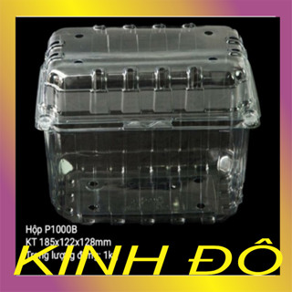 COMBO 50 CÁI HỘP NHỰA PET ĐỰNG TRÁI CÂY TƯƠI , HÀNG ĐẸP _ KINH ĐÔ