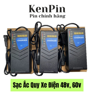 Sạc xe máy điện 60v 20Ah 5 bình sạc xmen vespa zomer gogo dùng ắc quy chính hãng SX60