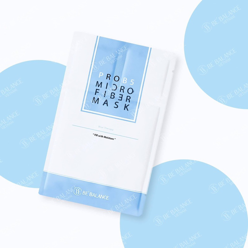 Mặt nạ BE'BALANCE Fiber Mask xanh dương B5 PRO
